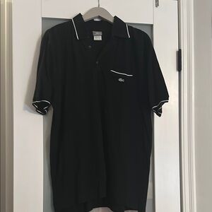 Lacoste Men's Black Polo Shirt